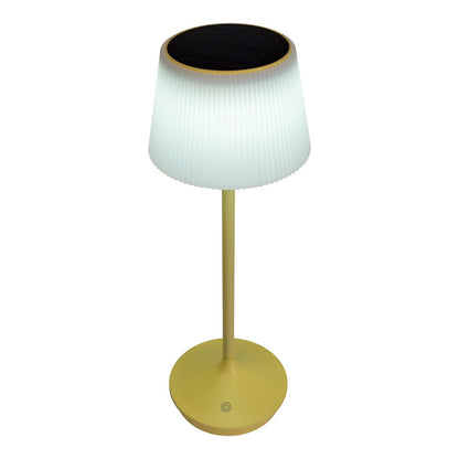 Solar Tafellamp Emmi Geel/Wit - 38 cm (Dimbaar)