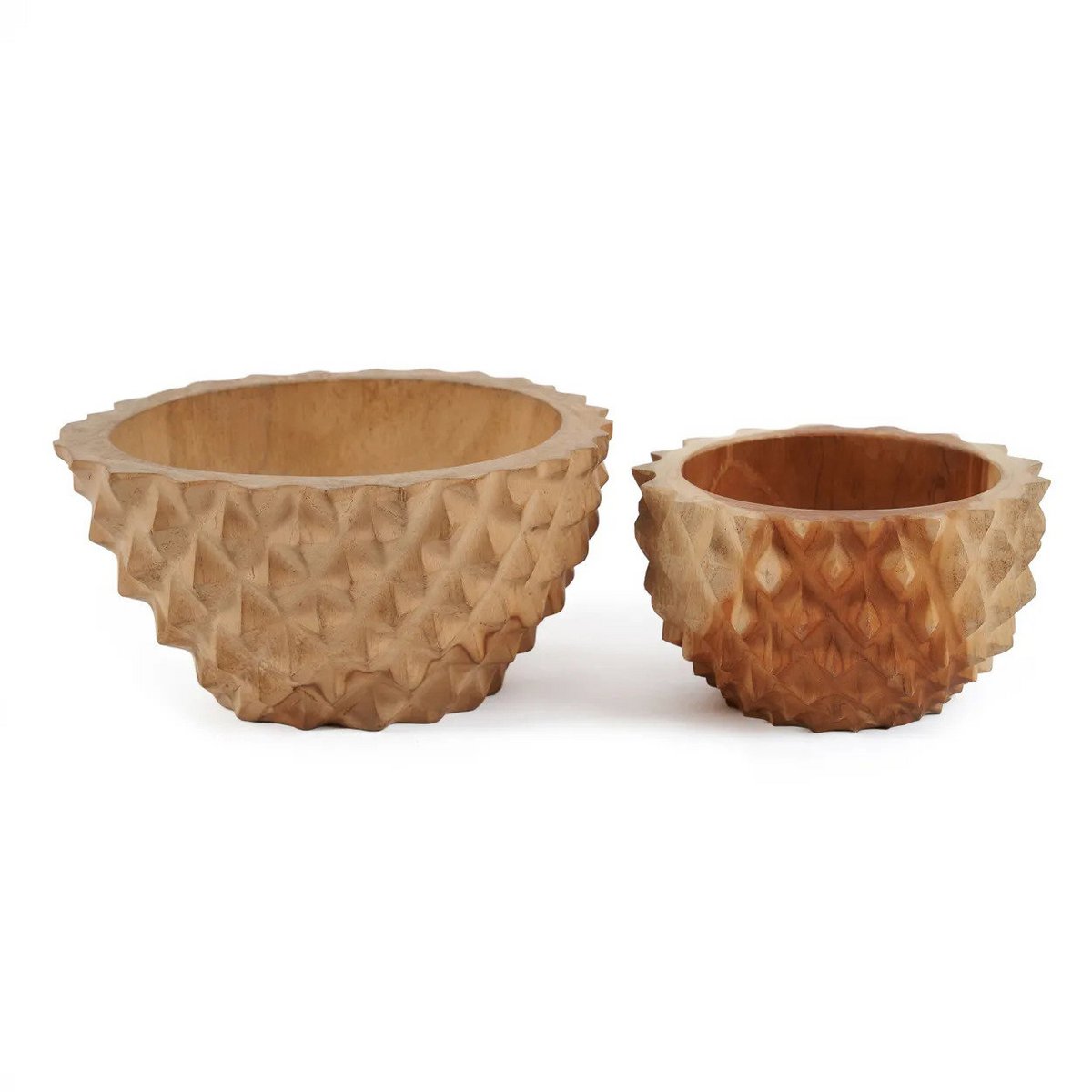 Teakwortel kom Durian naturel