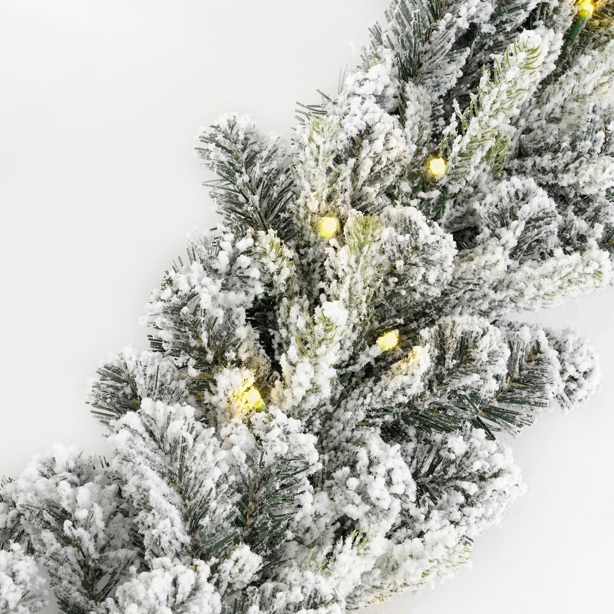 Kerstslinger Grimshaw Verlicht Groen - 270 cm