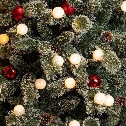 Kunstkerstboom Kaprun Verlicht Groen - 180 cm