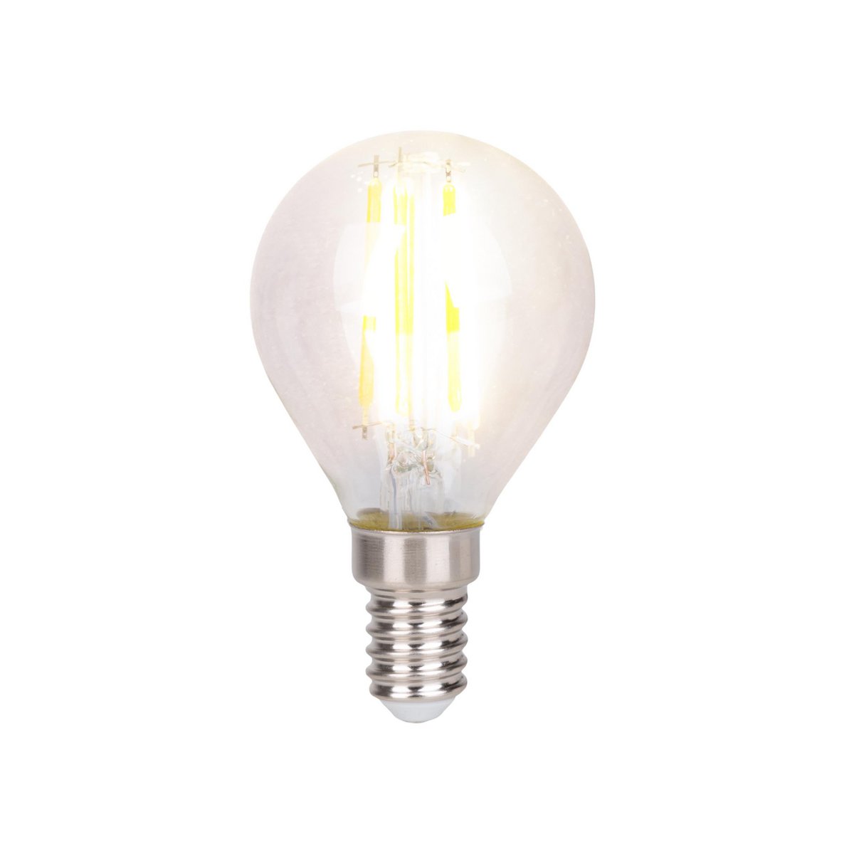 LED-filamentlampen (6-delig) - E14, 4W, Helder Glas