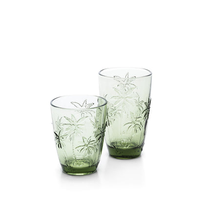 Gerecycled highballglas Palm Breeze groen