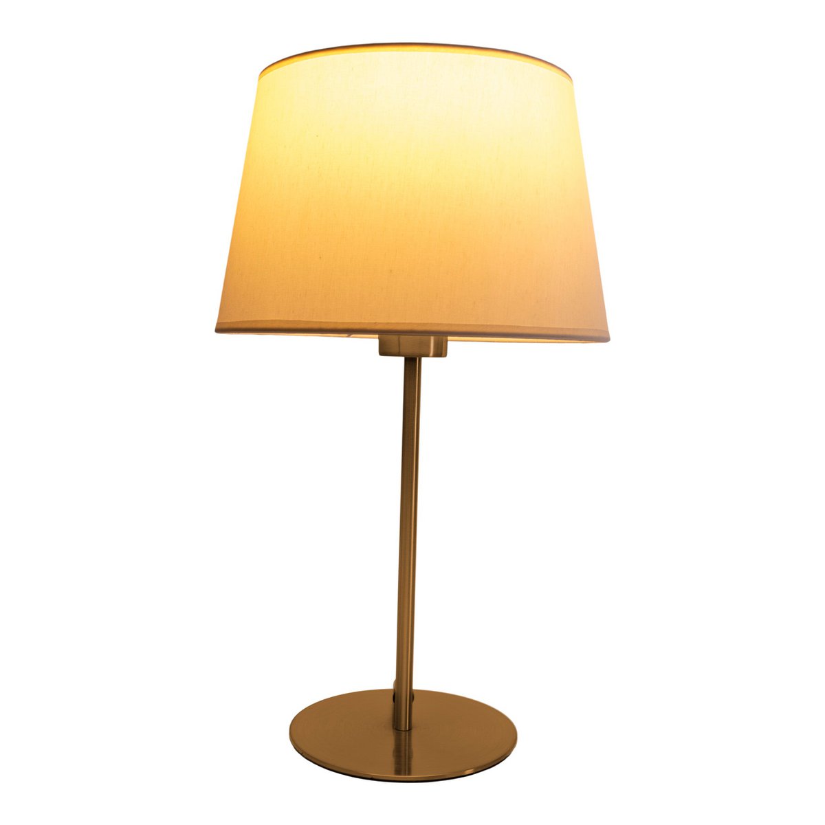 Tafellamp Bologna Beige/Messing - 45 cm