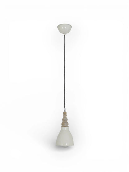 Metalen Hanglamp Delhi Beige (E27) - OutHome