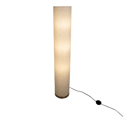 Vloerlamp Beate Natuur Metaal/Textiel - 110 cm (E27)