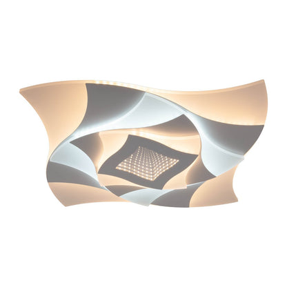 LED Plafondlamp Liora 3D Effect - Ø 48 cm (Afstandsbediening)