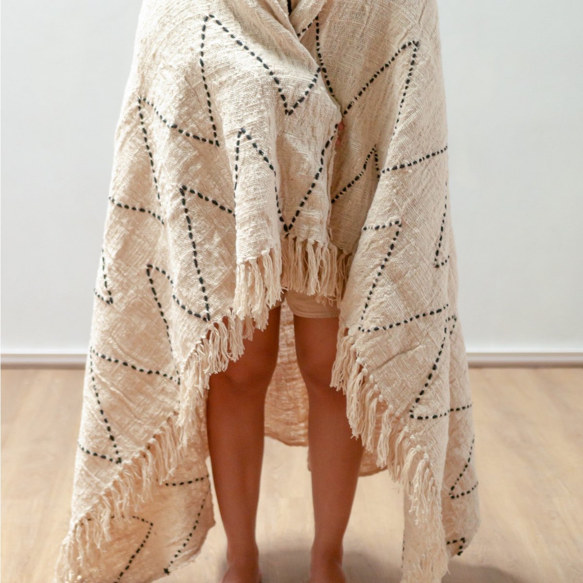 Plaid Linggah Katoen Handgeweven - 140x200 cm