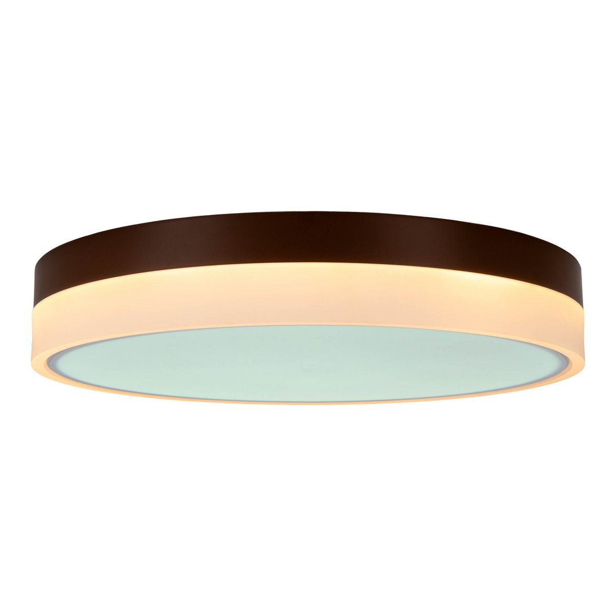 LED Plafondlamp Lola Bruin/Wit - Ø 50 cm (CCT/Nachtlicht)