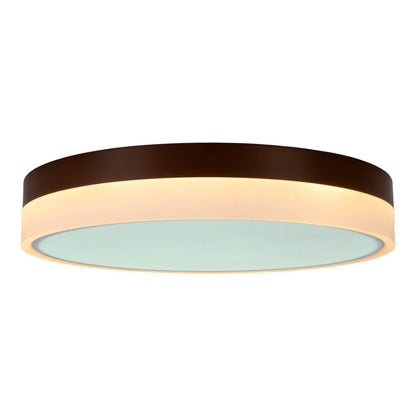 LED Plafondlamp Lola Bruin/Wit - Ø 50 cm (CCT/Nachtlicht)