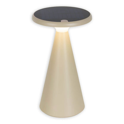 Solar Tafellamp Palu Beige - 20 cm (Binnen/Buiten)