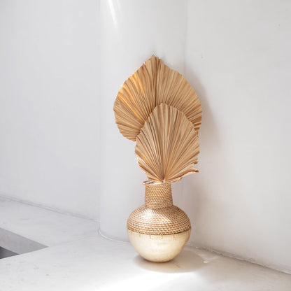 Vaas Kamari Rotan/Hout