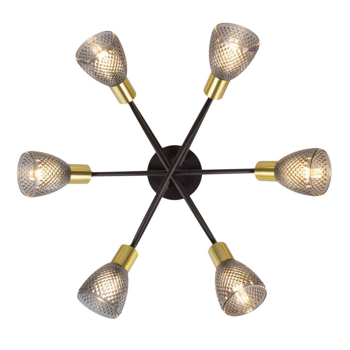 Plafondlamp Lindita 6-Spots (excl. lampen)