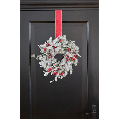 Kerstkrans Belfort Groen/Rood - Ø 50 cm