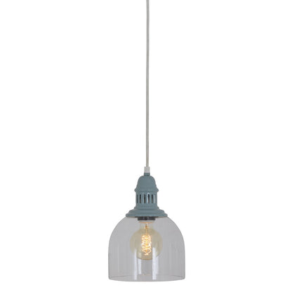 Glazen Hanglamp Mumbai Groen (E27)