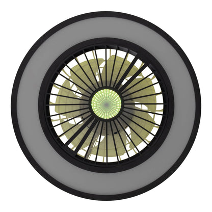 LED Plafondlamp + Ventilator Arrioso - Ø 54 cm