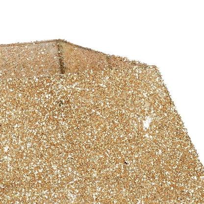 Kerstboomrok Polyester Goud - 50x50x30 cm
