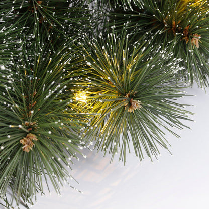 Kerstkrans Glendon Verlicht Groen - Ø 45 cm