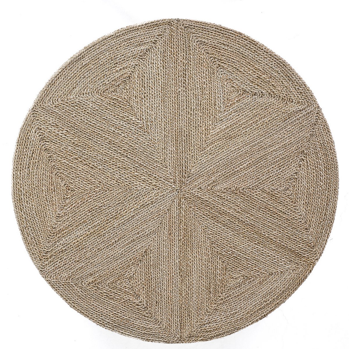 Zeegras poef XL naturel 100 cm