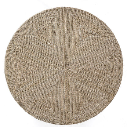 Zeegras poef XL naturel 100 cm