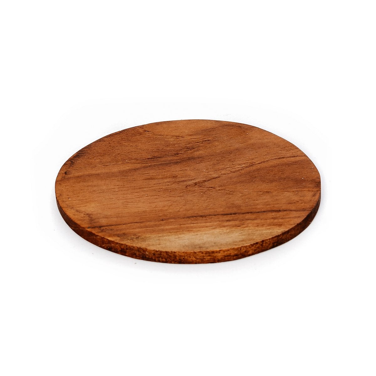 Teak onderzetter Nordic coaster natuur - 10 cm - OutHome