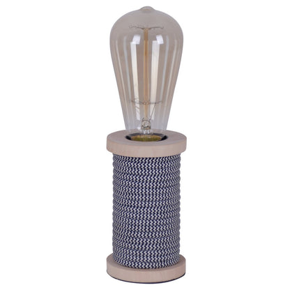 LED Tafellamp Max Zwart/Wit - 12 cm