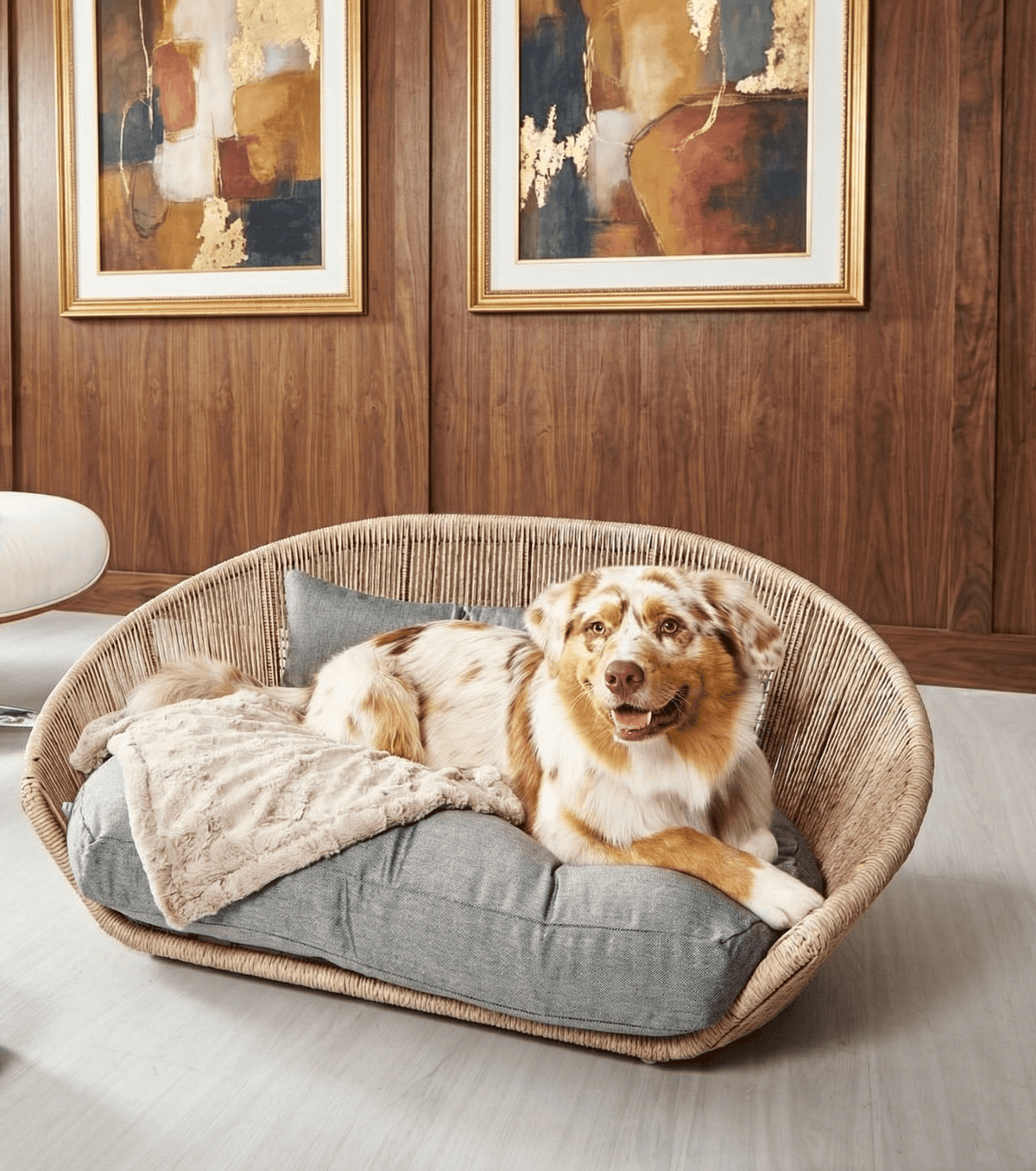 VOGUE - Design - Hudebett SMOOTH Hondenmand Grijs - OutHome