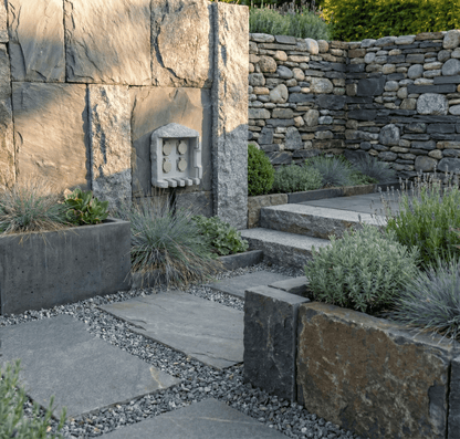 Tuinstopcontact Granito - Granietlook (Weerbestendig) - OutHome
