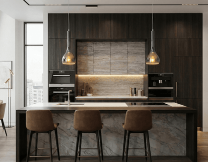Design Hanglamp "Fumo" – Antraciet Rookglas - OutHome