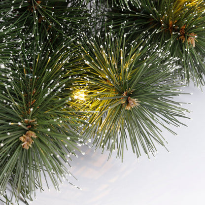 Kerstkrans Glendon Verlicht Groen - Ø 60 cm
