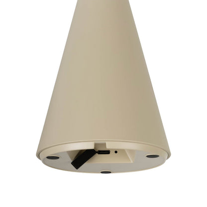 Solar Tafellamp Palu Beige - 20 cm (Binnen/Buiten)