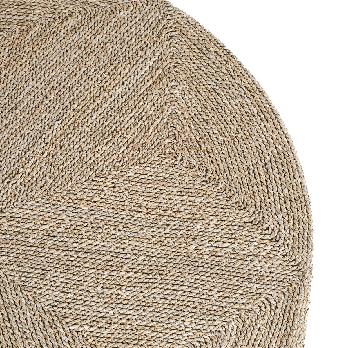 Zeegras poef XL naturel 100 cm