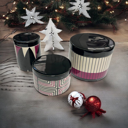 Keramische doos A-stijl en B-stijl (set van 2)