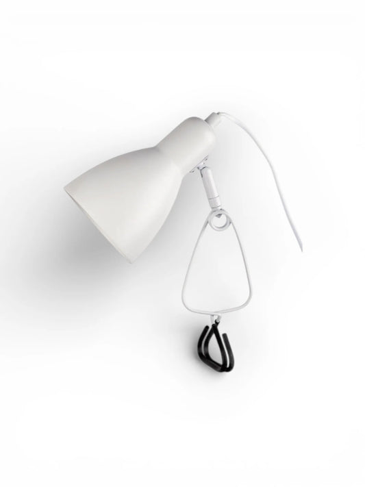 Klemlamp Mara Mat Wit - 28 cm (E14)