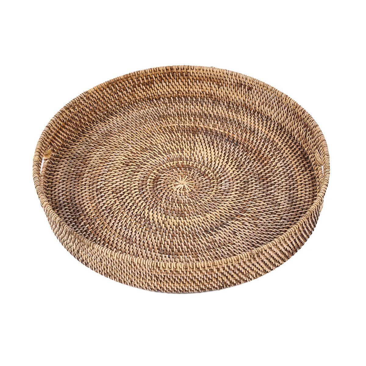 Rotan dienblad Carry-all natuurlijk bruin - L - OutHome