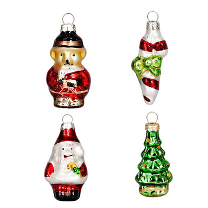 Kerstornamenten Glas Groen (20 stuks)