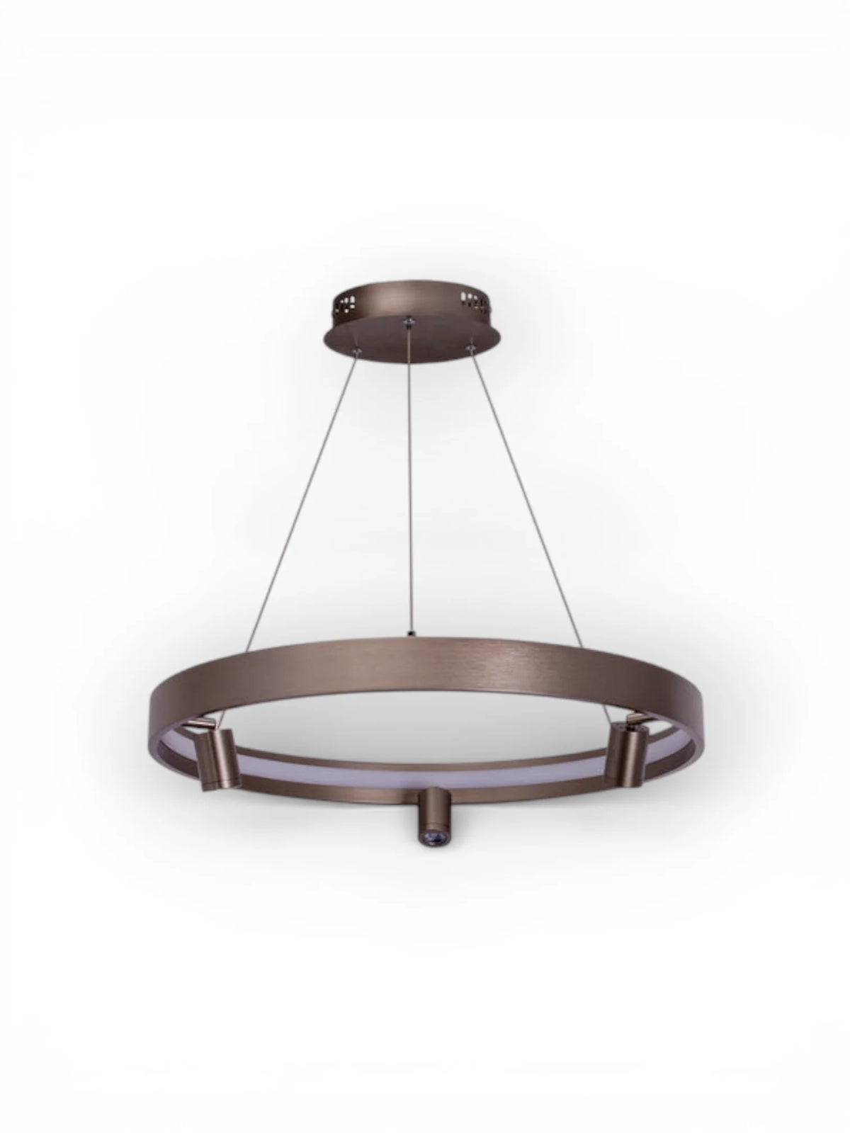LED Hanglamp Tristan Staal - Ø 58 cm