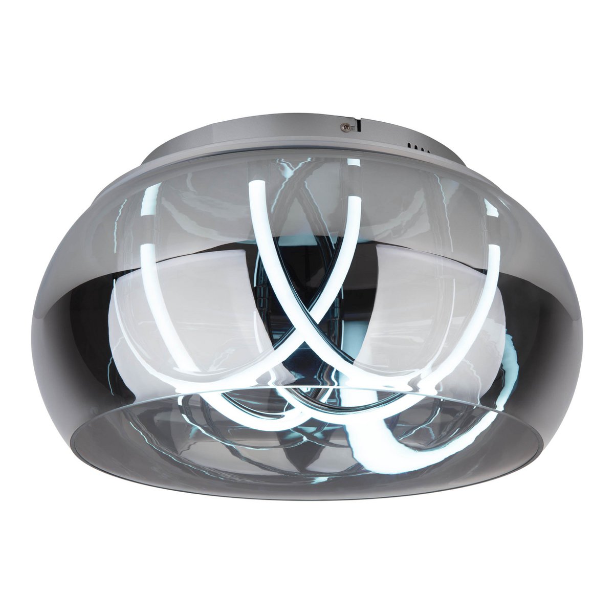 LED Plafondlamp Malou Rookglas - Ø 45 cm
