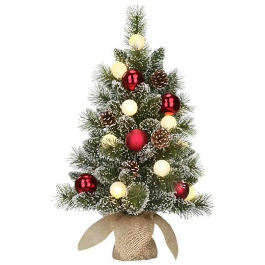 Kunstkerstboom Kaprun Verlicht Groen - 60 cm