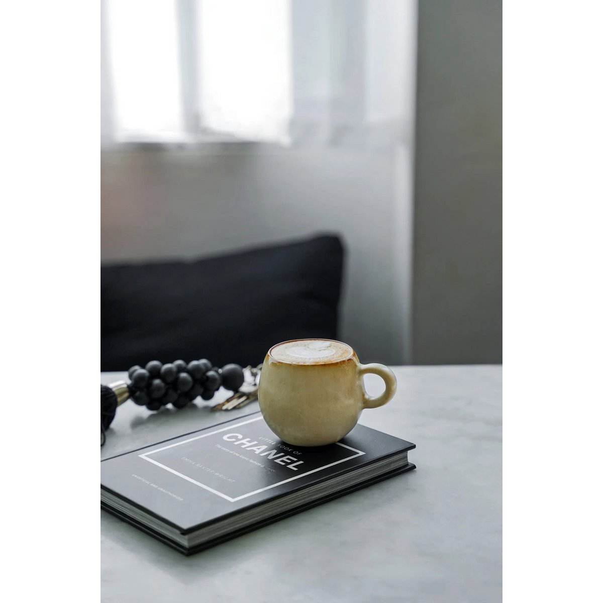 Keramisch espressokopje Cascais beige