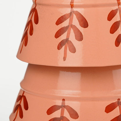 Decoratieve Kerstboom IJzer Roze/Rood - 40 cm
