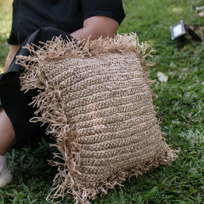 Sierkussen Gandi Raffia