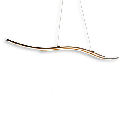 LED Hanglamp Onda Zwart - 96 cm