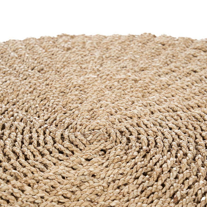 Rond sisal tapijt naturel