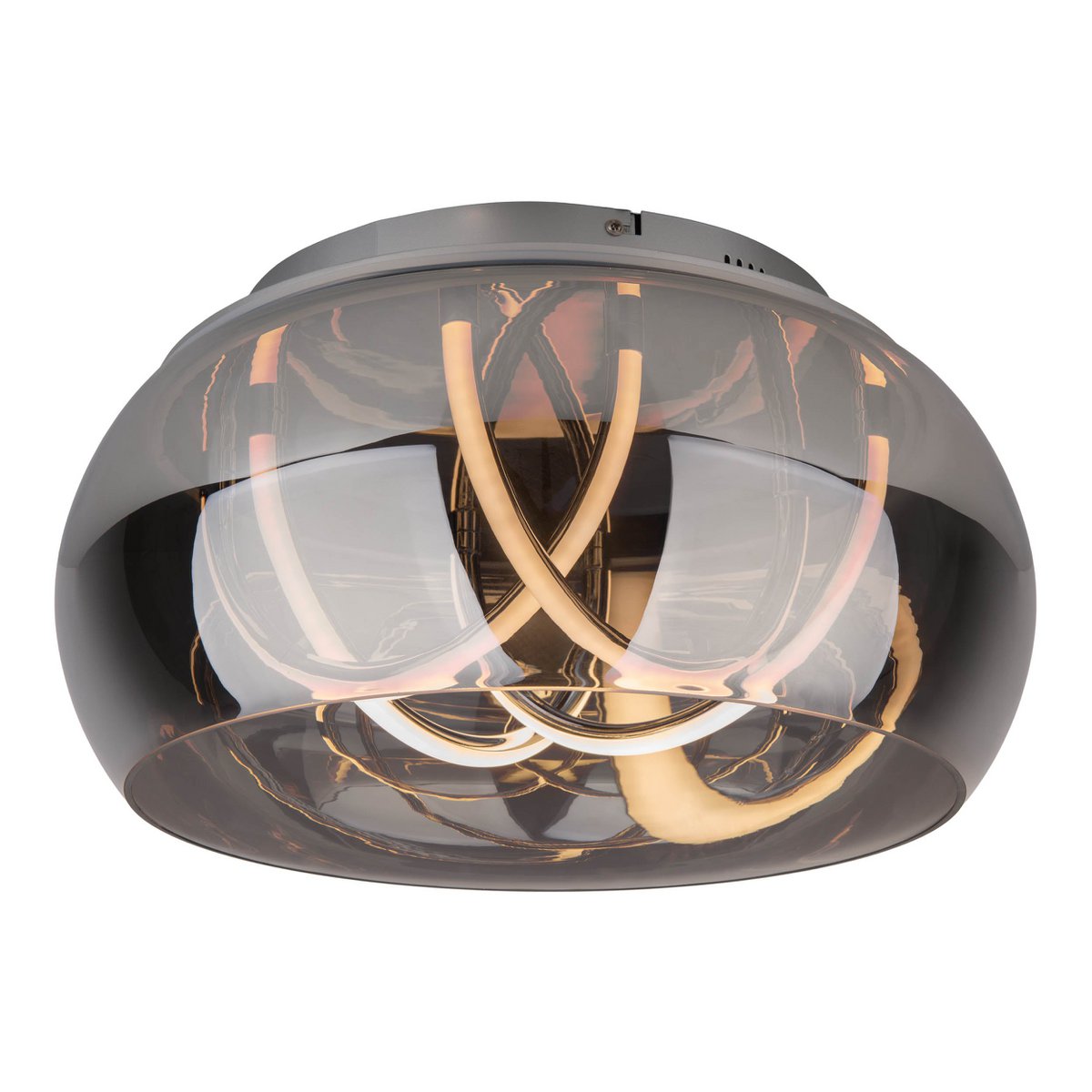 LED Plafondlamp Malou Rookglas - Ø 45 cm