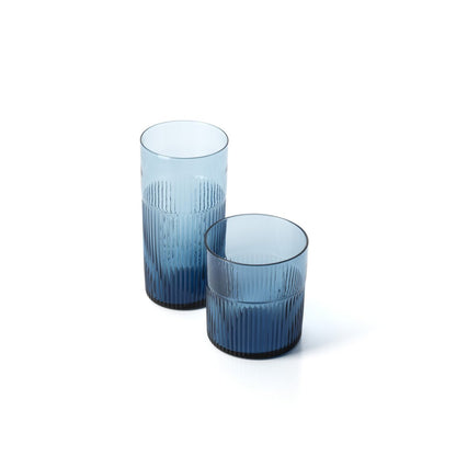 Glazen beker Azure blauw