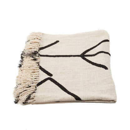 Bedsprei The evil eye zwart