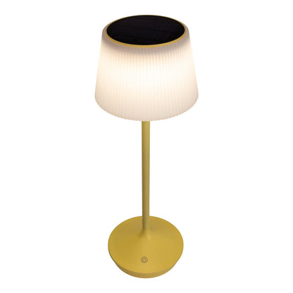 Solar Tafellamp Emmi Geel/Wit - 38 cm (Dimbaar)