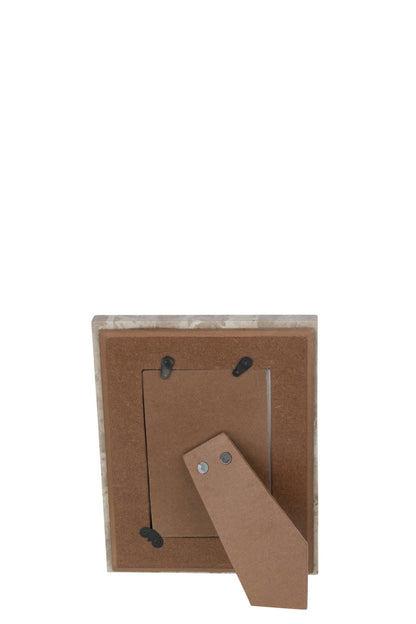 Marmerlook fotolijst J-Line beige small - OutHome