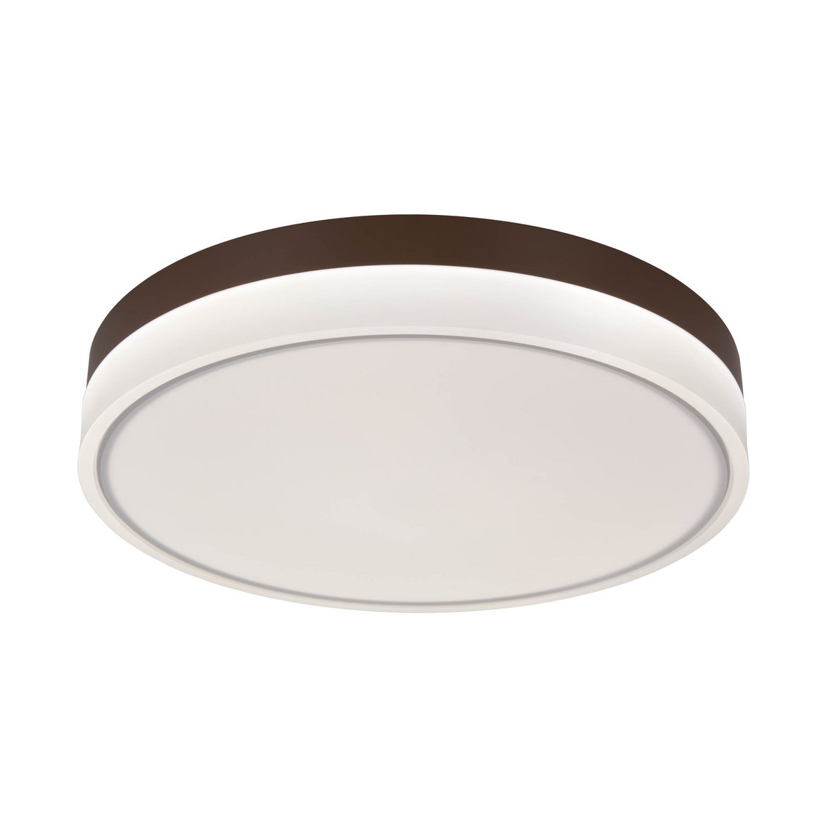 LED Plafondlamp Lola Bruin/Wit - Ø 50 cm (CCT/Nachtlicht)