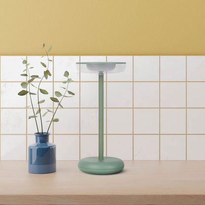 Snoerloze Tafellamp Pasi Mint Touch - 26 cm (Dimbaar)